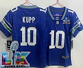Women's Seattle Seahawks #10 Cooper Kupp Limited Royal Super Bowl LX Vapor Vapor Jersey,baseball caps,new era cap wholesale,wholesale hats