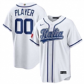Men's Italy Baseball Active Player Custom 2026 World Baseball Classic Home Stadium Stitched Jersey,baseball caps,new era cap wholesale,wholesale hats