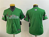 Youth Philadelphia Phillies Blank Green Phanatic Limited Stitched Jersey,baseball caps,new era cap wholesale,wholesale hats
