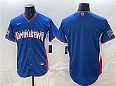 Men's Dominican Republic Baseball Blank Royal 2026 World Baseball Classic Stadium Stitched Jersey,baseball caps,new era cap wholesale,wholesale hats