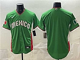 Men's Mexico Baseball Blank Green 2026 World Baseball Classic Home Stadium Stitched Jersey,baseball caps,new era cap wholesale,wholesale hats