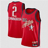 Men's 2026 All-Star #2 Cade Cunningham Red Stitched Basketball Printing Jersey,baseball caps,new era cap wholesale,wholesale hats