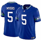 Men's Seattle Seahawks #5 Jason Myers Royal 2025 F.U.S.E Throwback Vapor Limited Stitched Jersey Dzhi,baseball caps,new era cap wholesale,wholesale hats