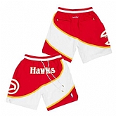 Atlanta Hawks Red Shorts (Run Small),baseball caps,new era cap wholesale,wholesale hats