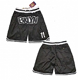 Brooklyn Nets Black Mitchell&Ness Shorts (Run Small),baseball caps,new era cap wholesale,wholesale hats