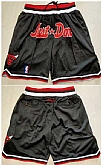 Chicago Bulls Black Mitchell&Ness Shorts (Run Small),baseball caps,new era cap wholesale,wholesale hats