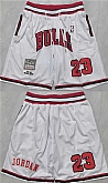 Chicago Bulls #23 Michael Jordan Black Stitched Shorts (Run Small),baseball caps,new era cap wholesale,wholesale hats