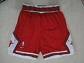 Chicago Bulls Red Stitched NBA Shorts (Run Small),baseball caps,new era cap wholesale,wholesale hats