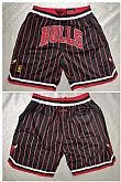 Chicago Bulls Black&Red Shorts (Run Small),baseball caps,new era cap wholesale,wholesale hats