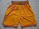 Cleveland Cavaliers Gold New Revolution 30 Shorts (Run Small),baseball caps,new era cap wholesale,wholesale hats