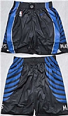 Dallas Mavericks Black Shorts (Run Small),baseball caps,new era cap wholesale,wholesale hats
