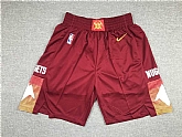 Denver Nuggets Teams Red Just Don City Edition Swingman Shorts (Run Small),baseball caps,new era cap wholesale,wholesale hats