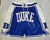 Duke Blue Devils Blue Just Don Shorts (Run Small),baseball caps,new era cap wholesale,wholesale hats