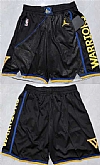 Golden State Warriors Black Shorts (Run Small),baseball caps,new era cap wholesale,wholesale hats