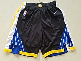 Golden State Warriors Black Nike Swingman Shorts (Run Small),baseball caps,new era cap wholesale,wholesale hats