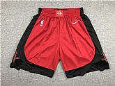 Houston Rockets Red Nike Swingman Shorts (Run Small),baseball caps,new era cap wholesale,wholesale hats