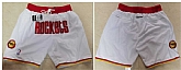 Houston Rockets White Just Don With Pocket Swingman Shorts (Run Small),baseball caps,new era cap wholesale,wholesale hats