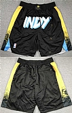 Indiana Pacers Black City Edition Shorts (Run Small),baseball caps,new era cap wholesale,wholesale hats