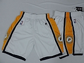 Indiana Pacers NBA White Shorts (Run Small),baseball caps,new era cap wholesale,wholesale hats