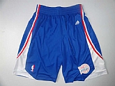 Los Angeles Clippers Blue Stitched Shorts (Run Small),baseball caps,new era cap wholesale,wholesale hats