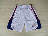 Los Angeles Clippers NBA Shorts (Run Small) White,baseball caps,new era cap wholesale,wholesale hats