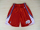 Los Angeles Clippers NBA Shorts (Run Small) Red,baseball caps,new era cap wholesale,wholesale hats