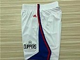 Los Angeles Clippers White Swingman Shorts (Run Small),baseball caps,new era cap wholesale,wholesale hats