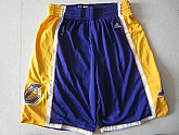 Los Angeles Lakers Blue Shorts (Run Small),baseball caps,new era cap wholesale,wholesale hats