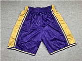 Los Angeles Lakers Purple Swingman Shorts (Run Small),baseball caps,new era cap wholesale,wholesale hats