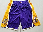 Los Angeles Lakers Purple Statement Nike Swingman Shorts (Run Small),baseball caps,new era cap wholesale,wholesale hats
