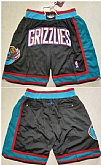 Memphis Grizzlies Black Shorts (Run Small),baseball caps,new era cap wholesale,wholesale hats