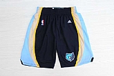 Memphis Grizzlies Navy Blue New Revolution 30 Shorts (Run Small),baseball caps,new era cap wholesale,wholesale hats