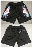 Miami Heat Black 'Pink Panther' Shorts (Run Small),baseball caps,new era cap wholesale,wholesale hats