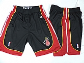 Miami Heat NBA Shorts (Run Small) Black-Red,baseball caps,new era cap wholesale,wholesale hats