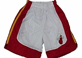 Miami Heat White NBA Shorts (Run Small),baseball caps,new era cap wholesale,wholesale hats