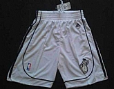 Miami Heat White On White NBA Shorts (Run Small),baseball caps,new era cap wholesale,wholesale hats