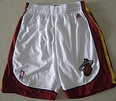 Miami Heats White Shorts (Run Small),baseball caps,new era cap wholesale,wholesale hats