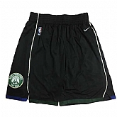 Milwaukee Bucks Black Nike Authentic Shorts (Run Small),baseball caps,new era cap wholesale,wholesale hats