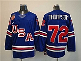 Men's USA #72 Tage Thompson Royal 2025-2026 Stitched Jersey,baseball caps,new era cap wholesale,wholesale hats