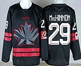 Youth Canada #29 Nathan MacKinnon Black 2026 Olympics Authentic Jersey,baseball caps,new era cap wholesale,wholesale hats