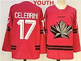 Youth Canada Hockey #17 Macklin Celebrini Red 2026 Olympics Stitched Jersey,baseball caps,new era cap wholesale,wholesale hats