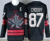 Youth Canada #87 Sidney Crosby Black 2026 Olympics Authentic Jersey,baseball caps,new era cap wholesale,wholesale hats