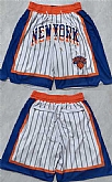 New Yok Knicks White Shorts (Run Small),baseball caps,new era cap wholesale,wholesale hats
