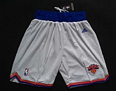 New York Knicks White Shorts (Run Small)1,baseball caps,new era cap wholesale,wholesale hats
