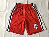 Philadelphia 76ers Red Swingman Shorts (Run Small),baseball caps,new era cap wholesale,wholesale hats