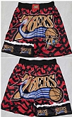 Philadelphia 76ers Black Red Shorts (Run Small),baseball caps,new era cap wholesale,wholesale hats