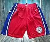 Philadelphia 76ers Red Swingman Nike Shorts (Run Small),baseball caps,new era cap wholesale,wholesale hats