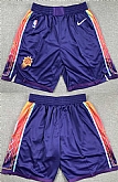 Phoenix Suns Purple City Edition Shorts (Run Small),baseball caps,new era cap wholesale,wholesale hats
