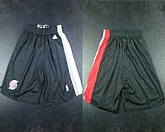 Portland Trail Blazers Black Stitched Shorts (Run Small),baseball caps,new era cap wholesale,wholesale hats
