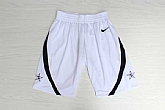 Team USA Basketball White Nike Stitched Shorts (Run Small),baseball caps,new era cap wholesale,wholesale hats